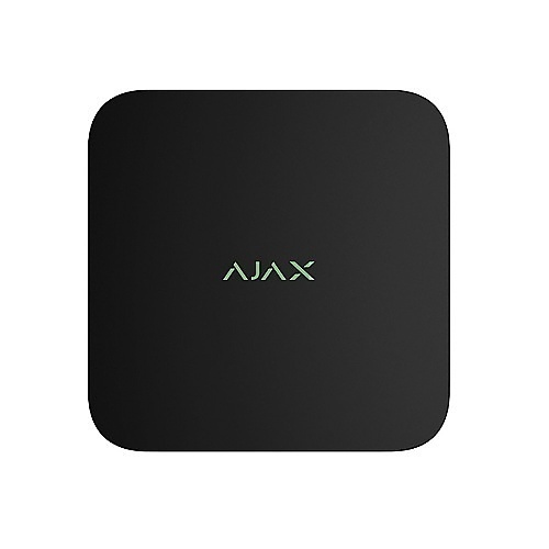 AJAX 78269.122.BL 16-Channel NVR, 4K Resolution, Black