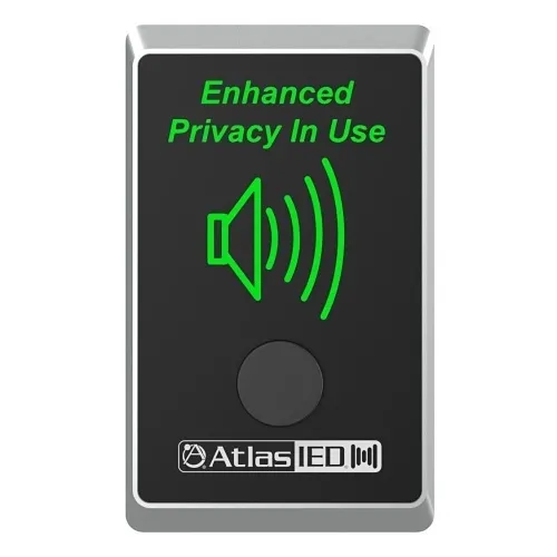 AtlasIED Z-SIGN Wireless Enhanced Sound Masking Activation Sign for Z2-B and Z4-B