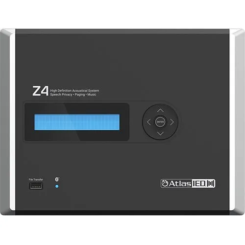 AtlasIED Z4-B 4-Zone High-Definition Acoustical System