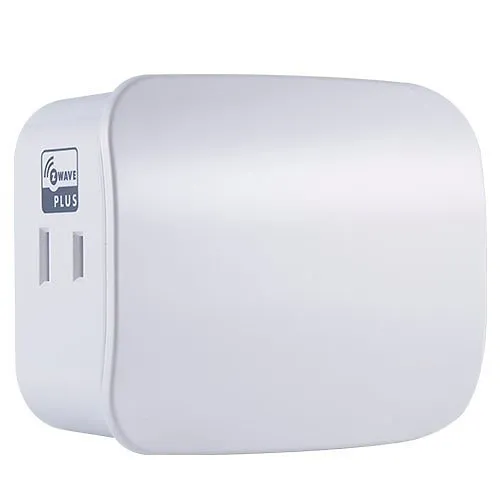 Honeywell Home Z5DIMPID Z-Wave Plug-in Dimmer/Dual Outlet, White