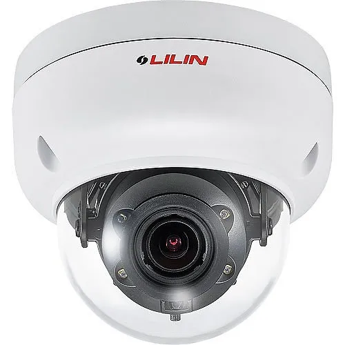 LILIN Z5R6422X3 1080P Fixed IR Vandal Resistant Dome IP Camera, 2.8-12mm Lens, White, White