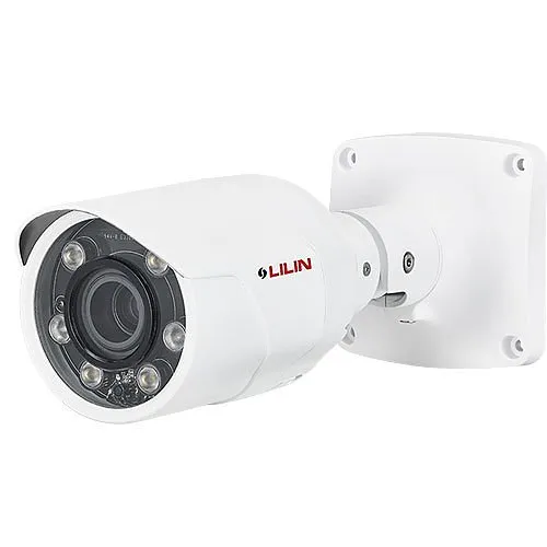 LILIN Z7R8182X10-P Starvis Z7 Series 8MP Outdoor Auto Focus IR Bullet IP Camera, 5-50mm Lens, NDAA Compliant, White