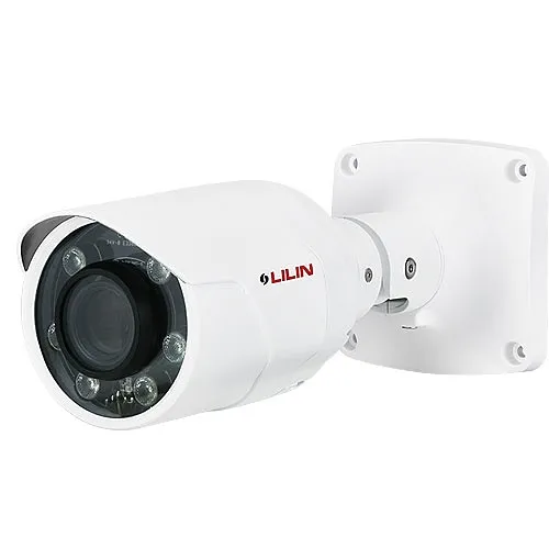 LILIN Z7R8182X10-P06AI Starvis 27 Series 8MP Outdoor Auto Focus IR Bullet IP Camera with License Plate Recognition, 5-50mm Lens, NDAA Compliant, White