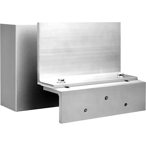 Securitron ZA-32/62SS Adjustable Z-Bracket for M32 and M62 Locks, Satin Stainless