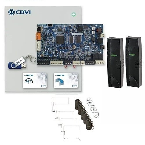 CDVI AK-DGLP A22K Control Panel Boards Kit with Wiegand Readers, Includes (2) DGLPFNWLC and (1) CARDKIT