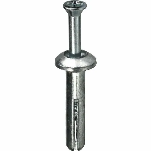 Dottie ZA75 Anchor, Zamac Metal with Steel Pins, 1/4" x 3/4", 100-Pack
