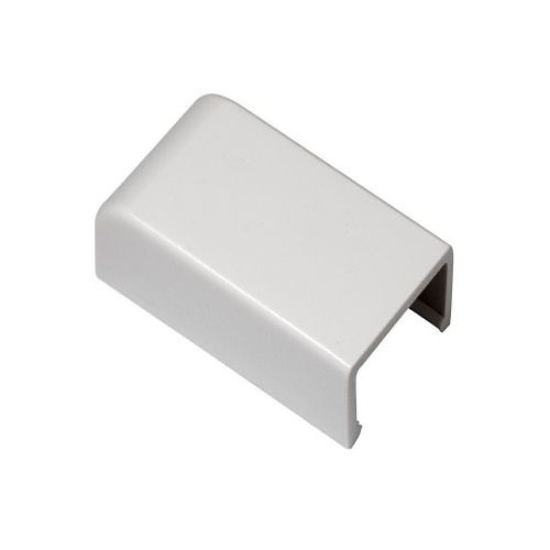 GRI E-Z 58 EC-W End Cap, ABS Plastic, White, 6-Pack