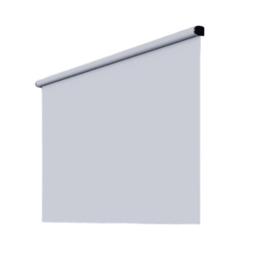 Clara Shades Smart Shade, Blackout White, 72" Max Width