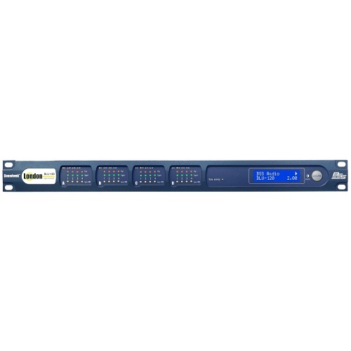 BSS BSSBLU120M-US BSS BLU-120 Soundweb London Audio Processor I/O Expander with BLU Link EN 54-16