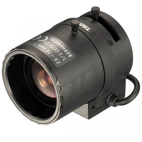 Tamron 13VG2812ASII-SQ 1/3 2.8-12mm, F/1.4 High Resolution Aspherical Lens with Connector