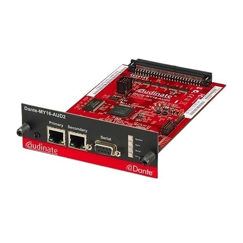 Yamaha DANTE-MY16-AUD2 16-Channel Dante Network I/O Card