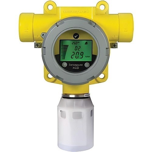 Honeywell Analytics / Vulcain SPXCDULNCX Sensepoint XCD Gas Detector, Includes Carbon Monoxide EC Sensor Cartridge 0 to 300ppm