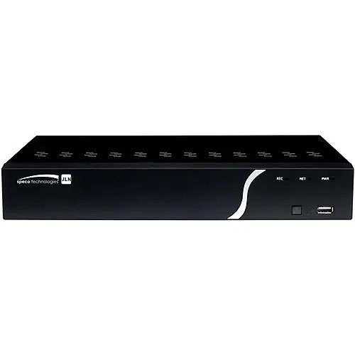 Speco ZIPK4N1 4-Channel Surveillance 5-Piece Kit, (4) 5MP IP Cameras, (1) 8MP NVR 1TB