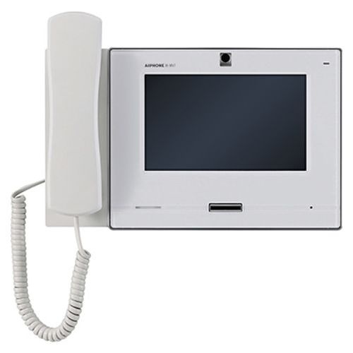 Aiphone IX-MV7-HW-JP IP Addressable Hands-Free or Handset Master Station with 7" Touchscreen, SIP and TAA