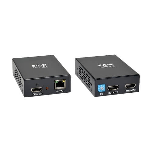 Eaton Tripp Lite B126-2A1 x HDMI Over CAT5/6 Extender Kit, Box-Style Transmitter/Receiver for Video/Audio, up to 150' (45 m), TAA