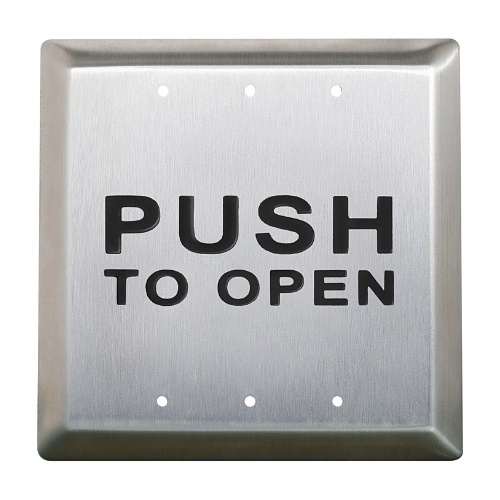 Camden CM-45/3-DP 4" Square Switch, Push to Open DPDT