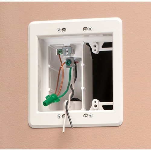 Arlington 38RASTG Snap2It Connectors with Built-in Ground for NEW WORK or RETROFIT