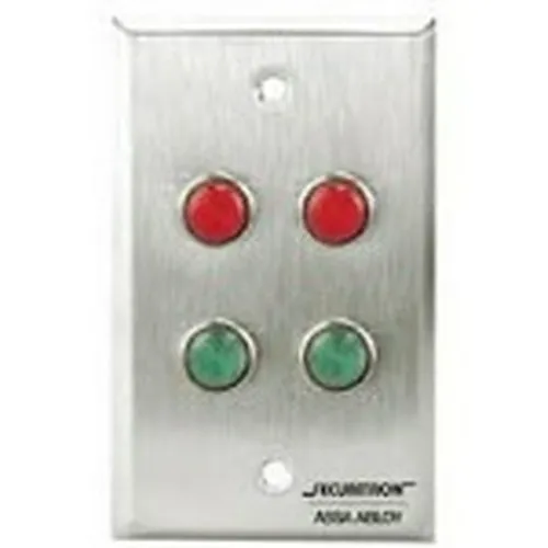 Alarm Controls ZLP-2 1-Gang Zone Light Panel