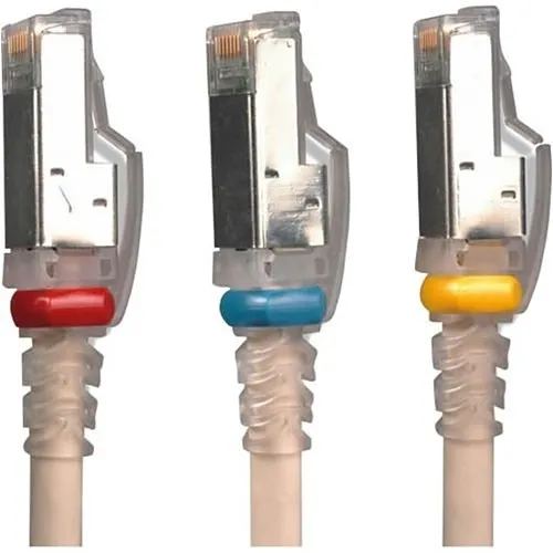 Siemon ZM6A-03-02 Z-MAX 6A UTP, Double-Ended, Stranded Modular Cord, Clear Boot, T568A/B, CM/LS0H, 9.8ft, White