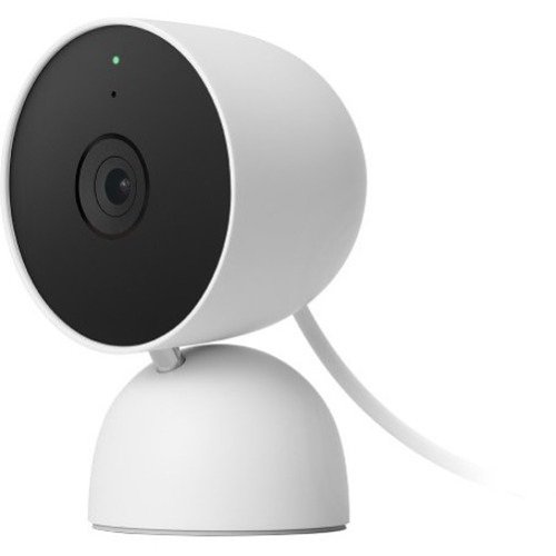 Google Nest Cam Indoor Wired, Smart Security Camera, 2nd Gen, White (GA01998-US) (Replaces NC1102EF)