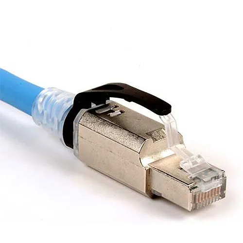 Siemon ZP1-6AS-00B Z-PLUG CAT6(a) Field-Terminated Plug and Boot without Latch Protector Clip, Bulk