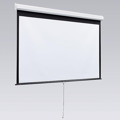 Draper 206173 123" Luma Manual Projection Screen, 16:10, Matte White