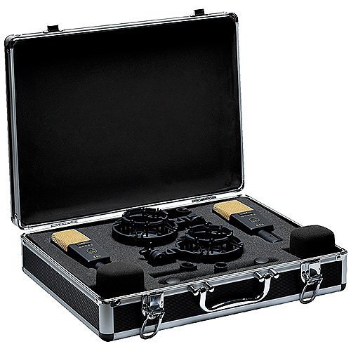 AMX 3059X00240 AKG C414 XLII Matched Pair Stereo Set, Reference Multi-Pattern Condenser Microphone
