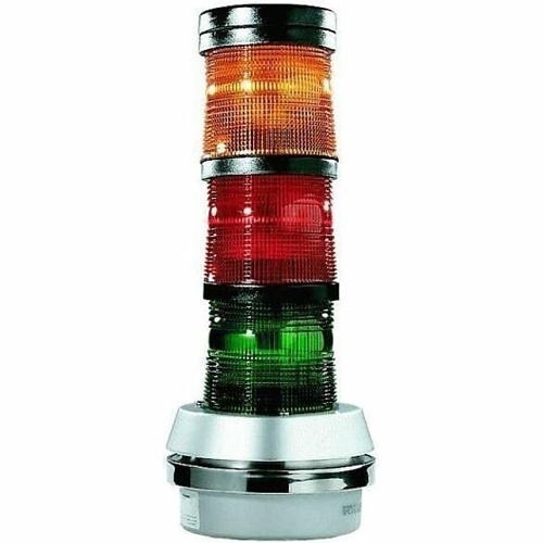 Kidde 101STG-G1 Flash StackLight Strobe Beacon, 24V DC, Green