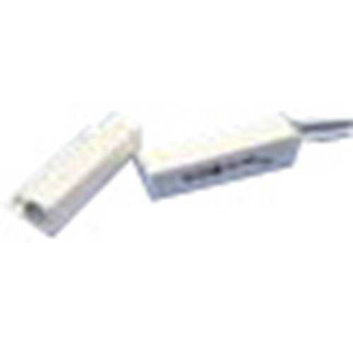 AI NEXT DC1561B AI NEXT DC-1561 1" Gap Surface Mount Magnetic Contact with 18" Side Wire Leads, Self-Adhesive, Brown (1 3/32"L 1/2"D 1/4"H)