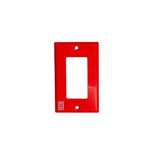 SAE IGP1R Infinity-Series IGP Single-Gang Faceplate, Red