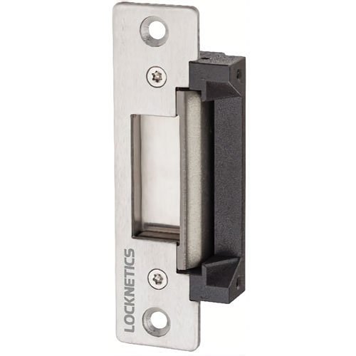 Locknetics CS450 Low Profile Electric Strike for Cylindrical Locks, Latch Bolt up to 9/16"