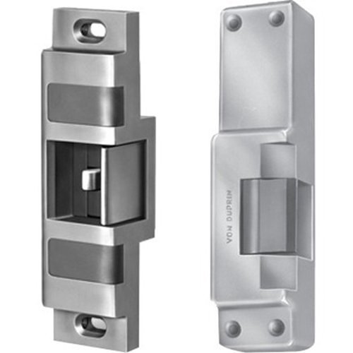Von Duprin 6113 6100 Series Electric Strike, 12VDC, Fail-Secure, Satin Stainless Steel