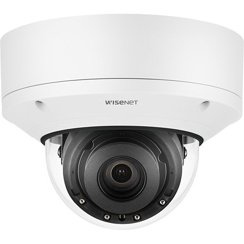 Hanwha XND-9082RV Wisenet X-Series 4K IR Indoor Vandal Dome Camera, 2.8-8.4mm Varifocal Lens