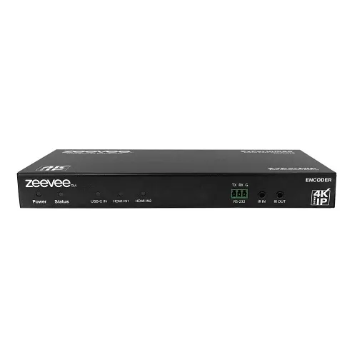 ZeeVee ZUHD60-2EMP ZyPerUHD60 Encoder, 3x1 Switching Input, Dual LAN with Integrated Management