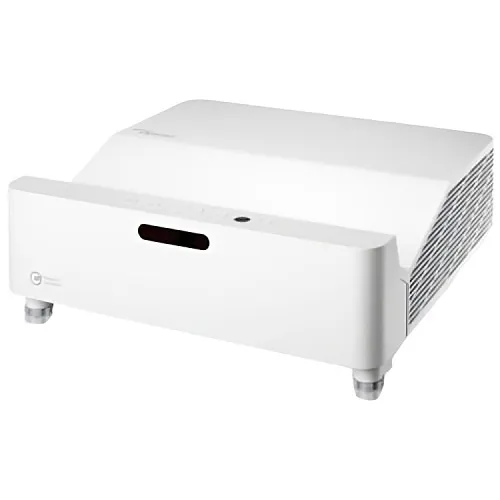 Optoma ZW410UST Compact Eco-Friendly Ultra Short Throw Projector, 4000 lm, White