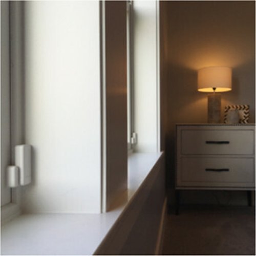 Qolsys QS1135-840 IQ Mini DW-S Wireless Door Window Motion Sensor, S-Line Encrypted, White